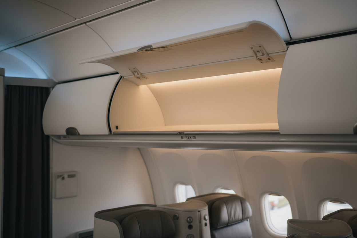 Does a 50x40x20cm Backpack Fit in the Overhead Bin?